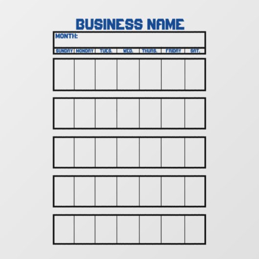 窓用フィルム カレンダー 非磁性 ホワイトボード ウィンドウサイン (シート)