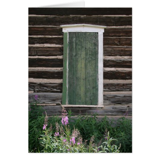 窓素朴カード (正面)