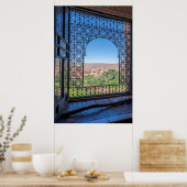 窓華美飾り ポスター (キッチン)