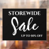 窓販サイン、ブティック・セールモダンサイン ウィンドウサイン (シート2)