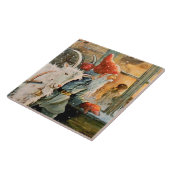 「窓越し」ジェニー·ナイストロム タイル (側面)