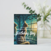 窓辺のひげひろい監視者たち ポストカード (スタンド正面)