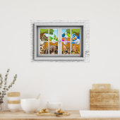 窓辺のポスター ポスター (キッチン)