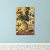 窓辺の花束 by マキシム・マウフラ キャンバスプリント (インサイチュ (ウッドフロア))