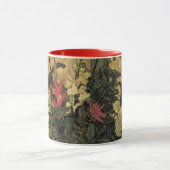 窓辺の花束 by マキシム・マウフラ マグカップ (中央)
