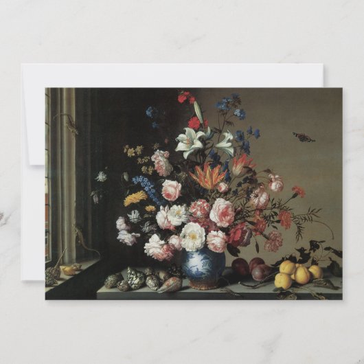 『窓辺の花瓶の花』、バルタザール・ファン・デル・アスト (正面)