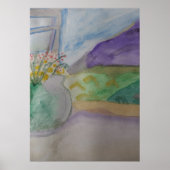 窓辺の花 ポスター (正面)