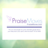窓辺のPraiseMoves ウィンドウサイン (シート3)