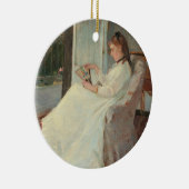 窓1869年の芸術家の姉妹 セラミックオーナメント (右)