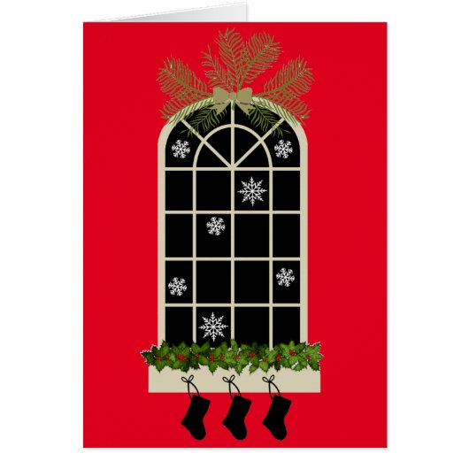 窓、クリスマスイブ (正面)