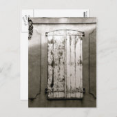 窓,グラバイライン,フランス ポストカード (正面/裏面)