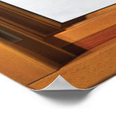 窓（ビュー） – 新雪 ポスター (角)