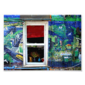 窓 フォトプリント            (正面)