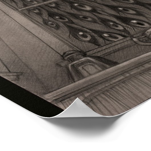 窓 ポスター (角)