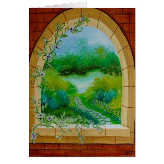 窓 – 愛 (正面)