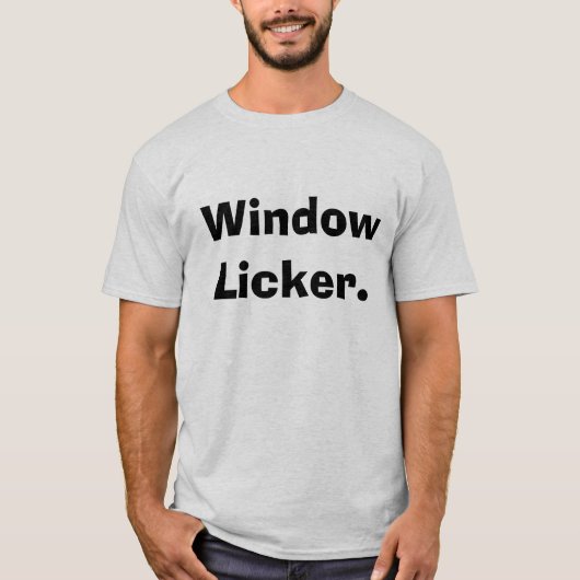 窓Licker. Tシャツ (正面)