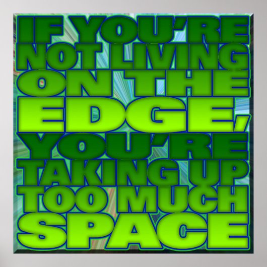 窮地に陥って生きる ポスター (正面)