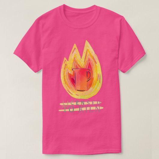 窯元の許可 Tシャツ (デザイン正面)