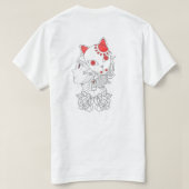 竈門炭治郎 鬼滅の刃 Tシャツ (デザイン裏面)