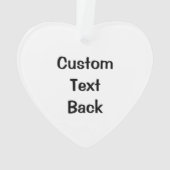 立ちカナリバード オーナメント (裏面)