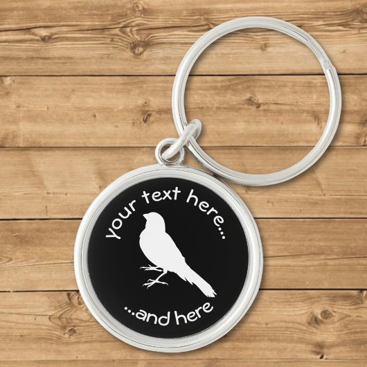 立ちカナリバード キーホルダー