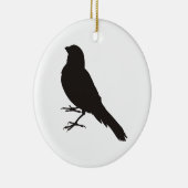 立ちカナリバード セラミックオーナメント (右)