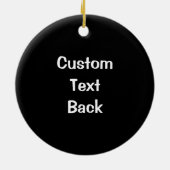 立ちカナリバード セラミックオーナメント (裏面)