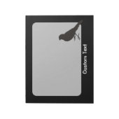 立ちカナリバード ノートパッド (回転)