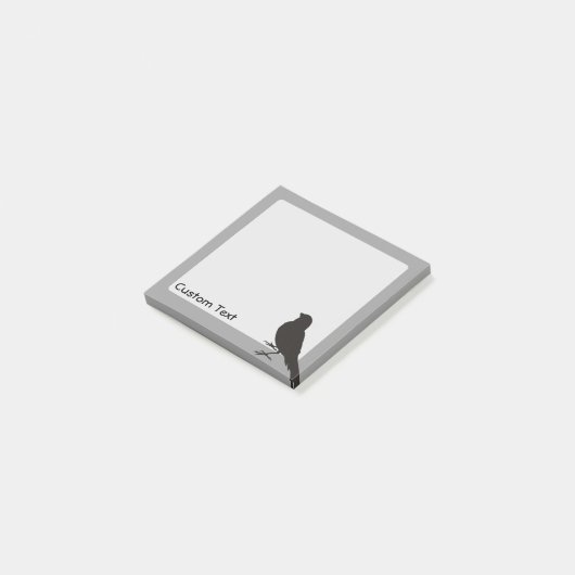 立ちカナリバード ポストイット (アングル)