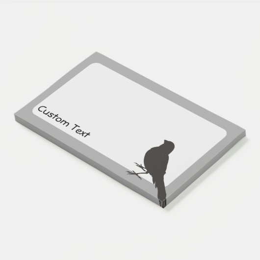 立ちカナリバード ポストイット (アングル)