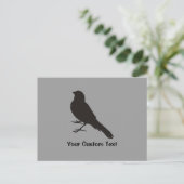 立ちカナリバード ポストカード (スタンド正面)