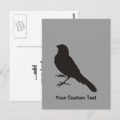 立ちカナリバード ポストカード (正面/裏面)