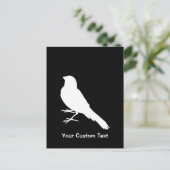 立ちカナリバード ポストカード (スタンド正面)