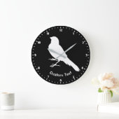 立ちカナリバード ラージ壁時計 (ホーム)