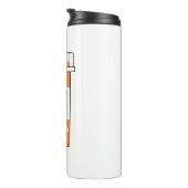 立ち上がってパドリングは私の薬 タンブラー (回転右)