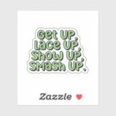 立ち上がってレースをして現れピックボールをスマッシュアップ シール (シート)