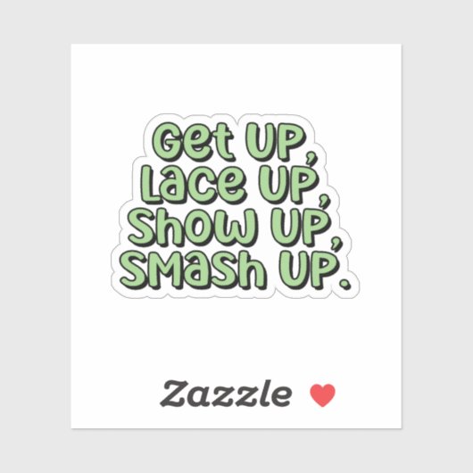 立ち上がってレースをして現れピックボールをスマッシュアップ シール (シート)