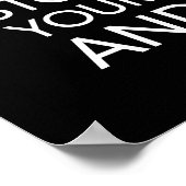 立ち上がって克服 – ジム、喧騒、成功 ポスター (角)