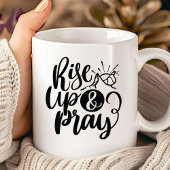 立ち上がって聖書祈の聖句 コーヒーマグカップ