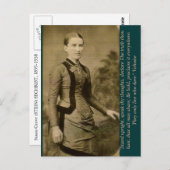 立ち上がって話、あなたの考え、真実を宣言… ポストカード (正面/裏面)