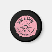 立ち上がって輝く、女の時 マグネット (正面)