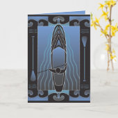 立ち上がりパドルボーダー カード (黄色い花)