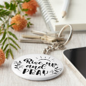 立ち上がりボタンキ祈ーチェーン キーホルダー (側面)