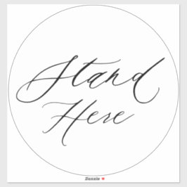 立ち上がり大床標示社会距離店 シール