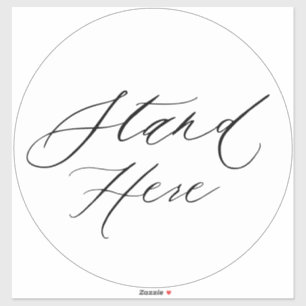 立ち上がり大床標示社会距離店 シール