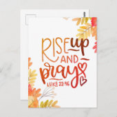 立ち上がり祈て ポストカード (正面/裏面)