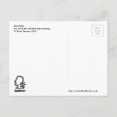 立ち上がり葉書 ポストカード (裏面)