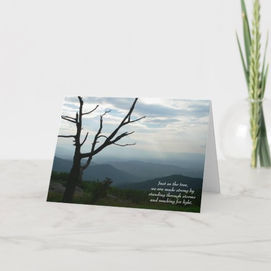 立ち上がり/届くカード カード (正面)