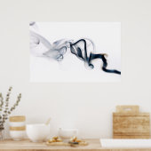 立ち上がる煙 ポスター (キッチン)