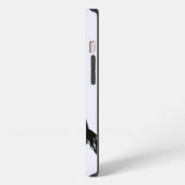 立ち上がる馬 iPhoneケース (左側面)
